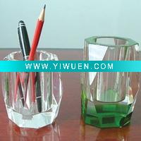 Wholesale crystal brush holder