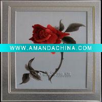 Wholesale stock chinese hand embroiderey for wedding & valentine's gift