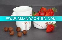 Wholesale tacked ceramic coffee mug