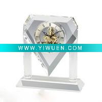 Wholesale delicate crystal table clock