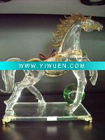 Wholesale Carved Crystal Horse