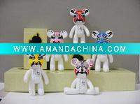Wholesale wind up bear pvc bear plastic bear