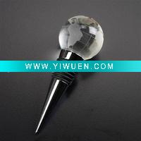 Wholesale glass wine stopper