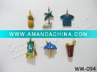 Wholesale Pewter Glass charms/Wine glass charms