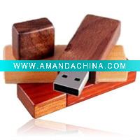 Wholesale China OEM 4GB Wooden USB Flash Stick