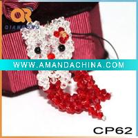 2011 Crystal beaded jewelry charm