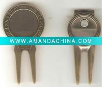 Wholesale 2011 high quality metal golf fork ball