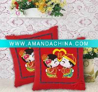 Wholesale Cross stitch Hold pillow