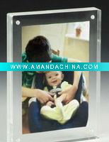 Wholesale Clear revolving photo/ picture frame of perspex