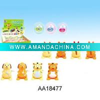 Wholesale Plastic wind-up animal toys