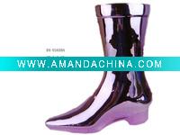 Wholesale Ceramic electroplating high heel shoes craft