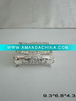 Wholesale silver plated jewelry box