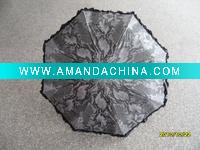 Wholesale 8k ladies 3 folding umbrella (gifts)