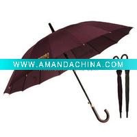 Wholesale 16 Panels Top Grade Golf Straight Umbrella in Promotional Gifts