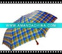 Wholesale two-fold auto open golf umbrella