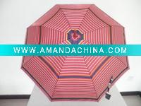 Wholesale red straight umbrella
