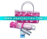 Wholesale Ladies Foldable Umbrella (FS3049)