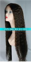 Wholesale Full Lace Wig, Curly, 26 inches 100% Indian or Chinese Remy Human Hair