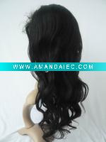 Wholesale Indian remy human hair full lace wigs with stertch crown China supplier