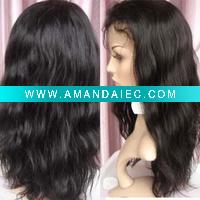 Wholesale indian remy human hair lace wig