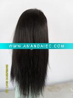 Wholesale 100% remy human hair full lace wig accept paypal drop-shipping