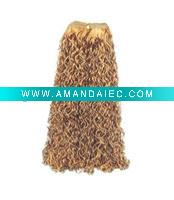 Wholesale 100%remy human hair weft/weave/weaving