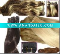 Wholesale 100%remy human hair wefts