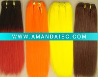 Wholesale 18"Different Colors of 100% Remy Human Hair Weft