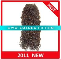 Wholesale AAA grade water wave Indian Remy human hair Weft
