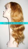 Wholesale Indian remy human hair stock full lace wigs body wave