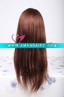 Wholesale 100% 16inch Indian remy human hair wig
