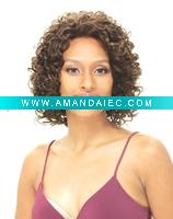 Wholesale High quality 100% remy human hair full lace women short wig