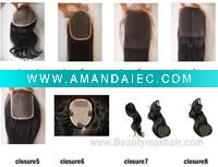Wholesale 100% remy human hair Closure/Female Toupee