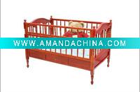 Wholesale Wooden electric baby bed