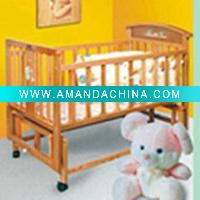 Wholesale wooden baby bed