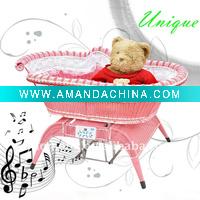 Wholesale Patent! New Electric music baby beds