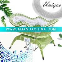 Wholesale Unique automatic swing baby cot/cradle
