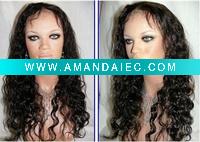 Wholesale 2011 fashion style Wholse sale stock deep wave wig