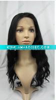 Wholesale lowest price&100%indian human hair full lace wig