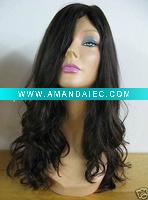 Wholesale 100% human hair high quality curly full lace wig