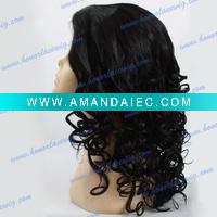 Wholesale long water wave front lace wig