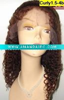 Wholesale High Quality Factory Price 100% hand-tied fashion Full Lace Wig