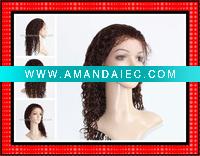 Wholesale Fashion human hair full lace wigs