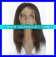 Wholesale yaki 16 inch color 2 full lace wig in stock
