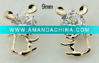 Wholesale Austria Zircon Fashion Korean Elegant & Charming N0.K1063 Earrings