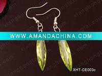 Wholesale High quality crystal earring jewelry ,fashion crystal earring for gifts