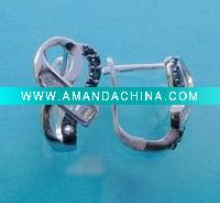 925 sterling silver earring