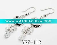 sterling silver earring(YSZ-112)