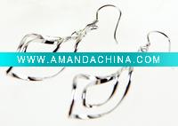 lovely 925 silver earring and silver jewelry