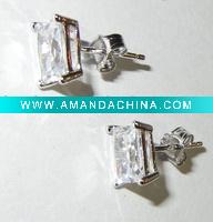 Wholesale silver earring jewelry